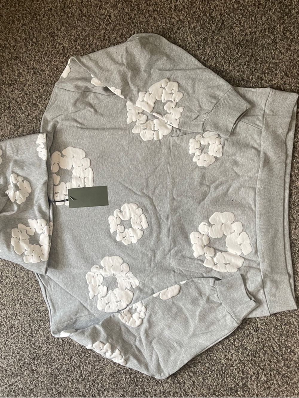 Denim Tears Gray hoodie